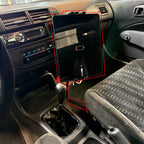 Tuner Steel Tablet Seat Rail Mount For Honda Acura Civic Integra CRX EG EK DC