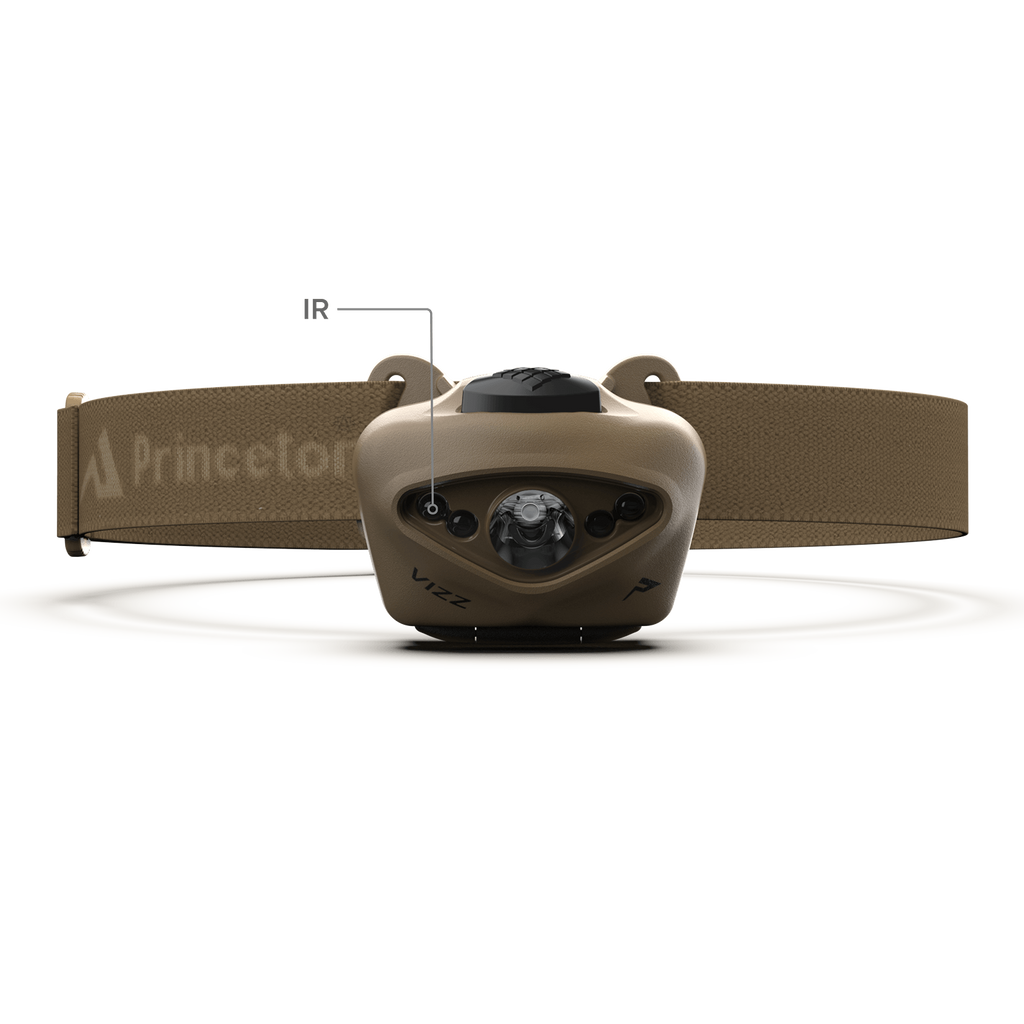 Princeton Tec Vizz Tactical MPLS - 550 Lumens Headlamp - Made in USA