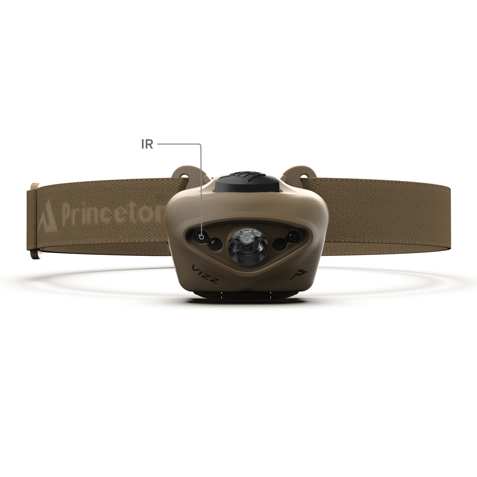 Princeton Tec Vizz Tactical MPLS - 550 Lumens Headlamp - Made in USA