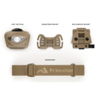 Princeton Tec Vizz Tactical MPLS - 550 Lumens Headlamp - Made in USA