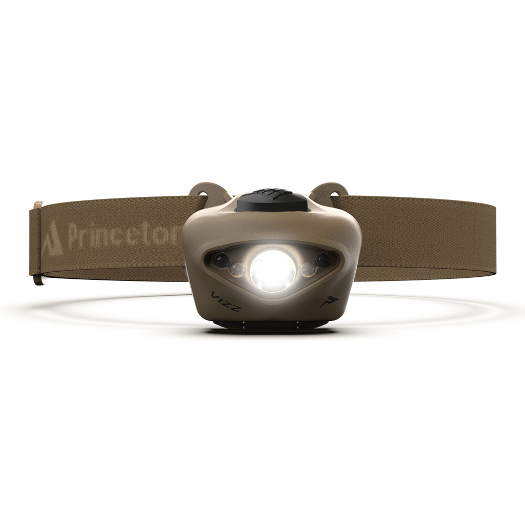 Princeton Tec Vizz Tactical MPLS - 550 Lumens Headlamp - Made in USA