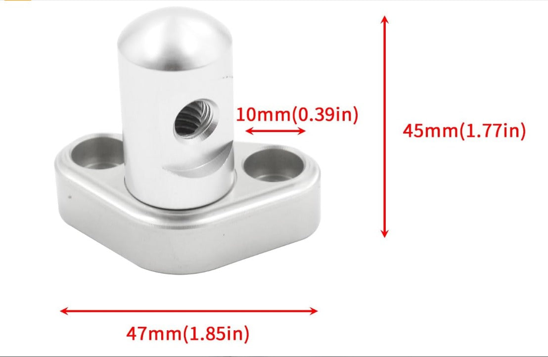 Throttle Cable Bracket Single Stud 00-04 GM LS1 Compatible Throttle Body with 3" Linkage Cam