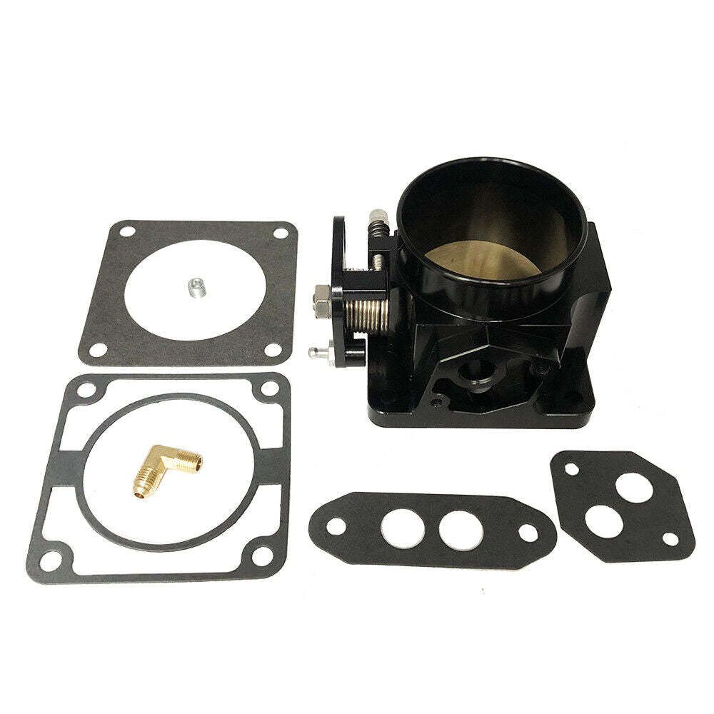 86-93 Ford Mustang GT Cobra LX 5.0 SL 75mm Throttle Body High Performance Billet
