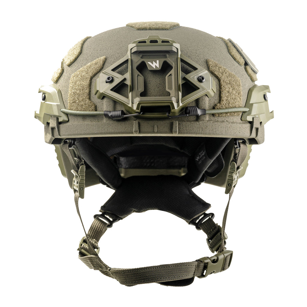 Team Wendy Rifletech - Stops AK-47 & AR-15 Rounds - NIJ III Helmet with No-Hole Design