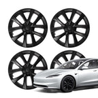 TESERY 18″ Wheel Caps S Plaid Style for Tesla Model 3 (4PCS)
