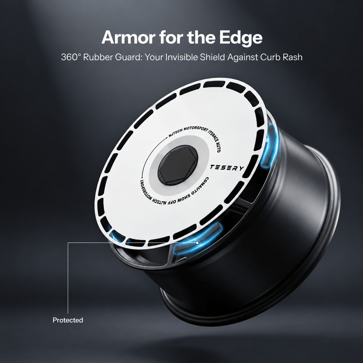 TESERY Aero DISC Wheel Covers for Model Y / Model 3 Highland