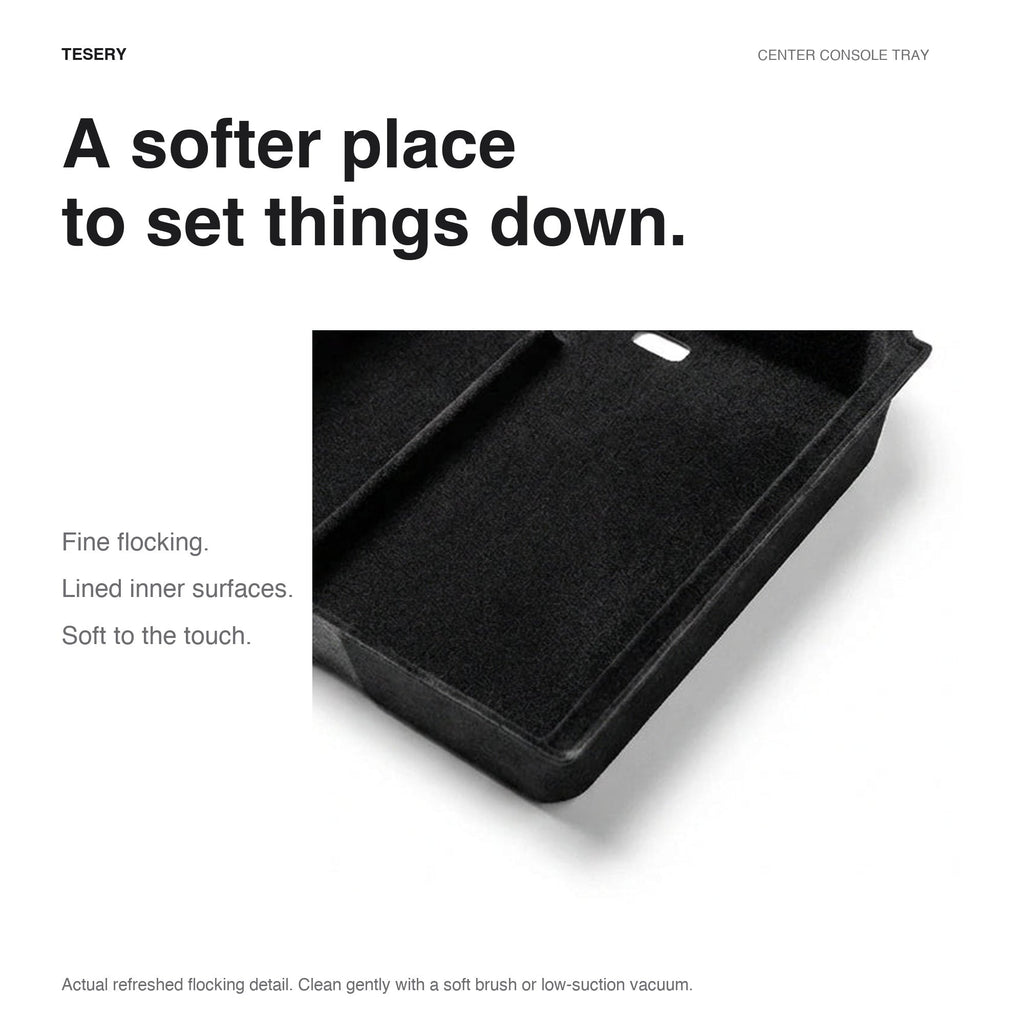 TESERY Center Console Tray for Model 3 & Model Y & Model YL