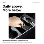 TESERY Center Console Tray for Model 3 & Model Y & Model YL