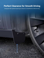 TESERY Hidden Mud Flaps Splash Guards for Model 3 Highland / Model Y Juniper