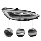 TESERY LED Headlight Assembly for Model S (16-22)