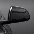 TESERY Side Mirror Cover for Model Y / 3 Highland ( OEM Style ) - Dry Carbon Fiber Exterior Mods