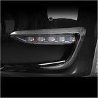TESERY Tesla Model Y Fog Light Trim - Carbon Fiber Exterior Mods