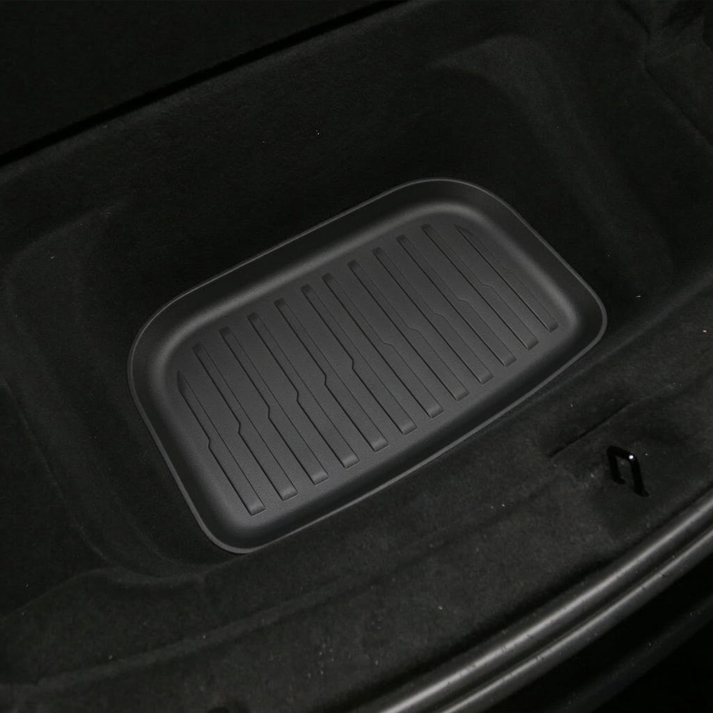 TESERY TPE Rear Trunk Storage Bin Mat for Tesla Model Y Juniper