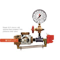 Test And Drain M1011T Ball Valve With Pressure Gauge