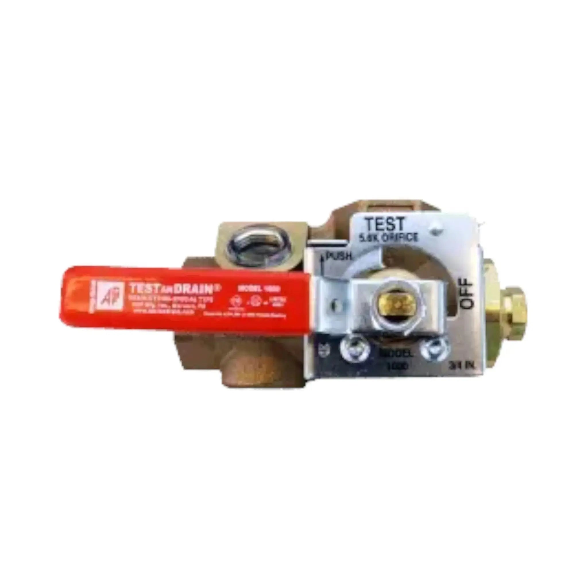 AGF TESTANDRAIN 1011 Fire Sprinkler Valve with Pressure Relief