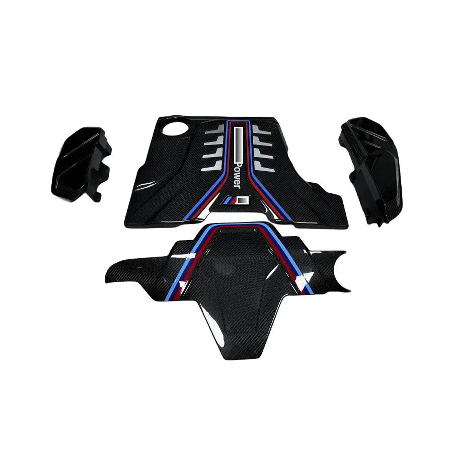 Carbon Fiber Performance Engine Bay Cover Kit for BMW F90 M5 F91 F92 M8