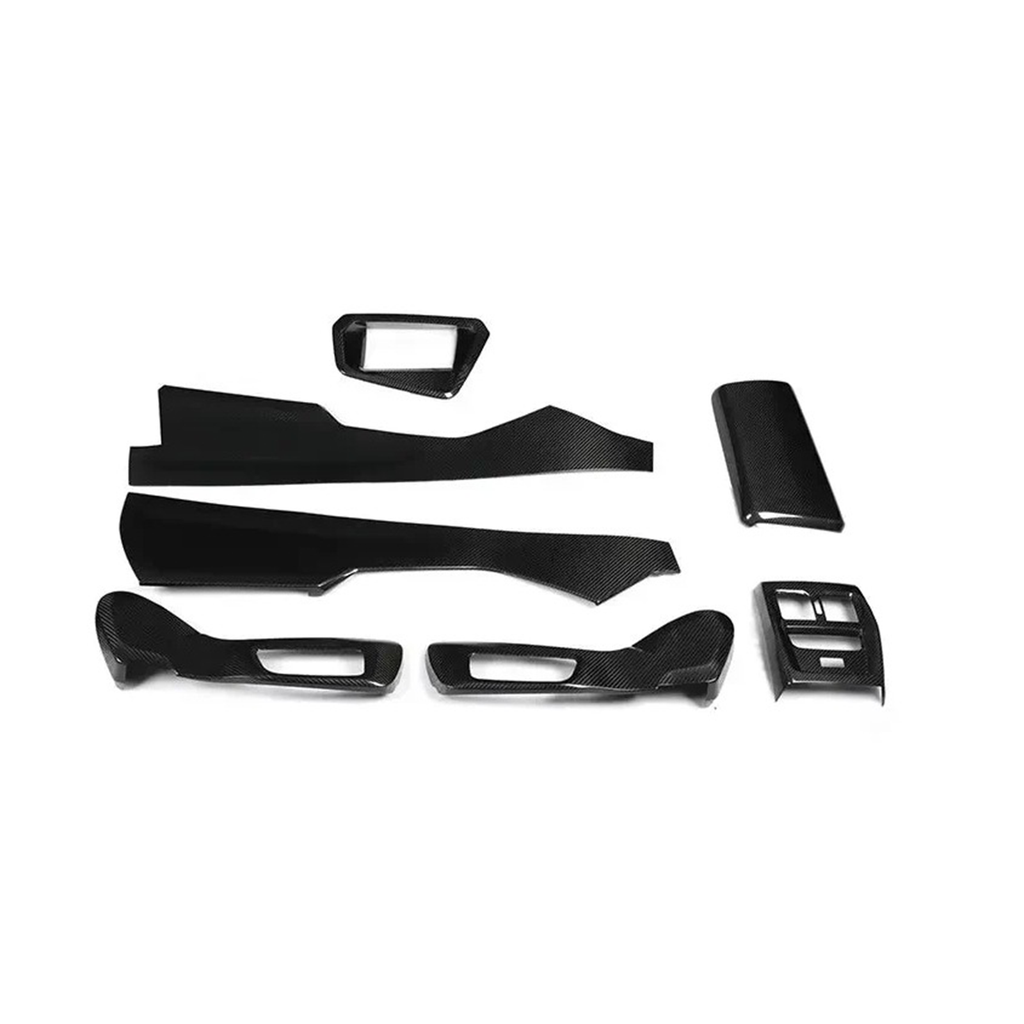 Prepreg Carbon Fiber Full Interior Panel Cover Kit for BMW G87 M2 G80 G81 M3 G82 M4 M440i