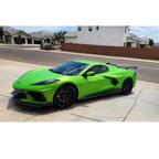 V Style Carbon Fiber Front Lip for Chevrolet Corvette C8