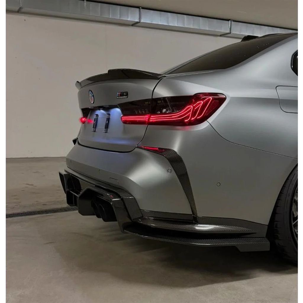 CSL Style Laser Taillights for BMW G80 M3 G20 3 Series