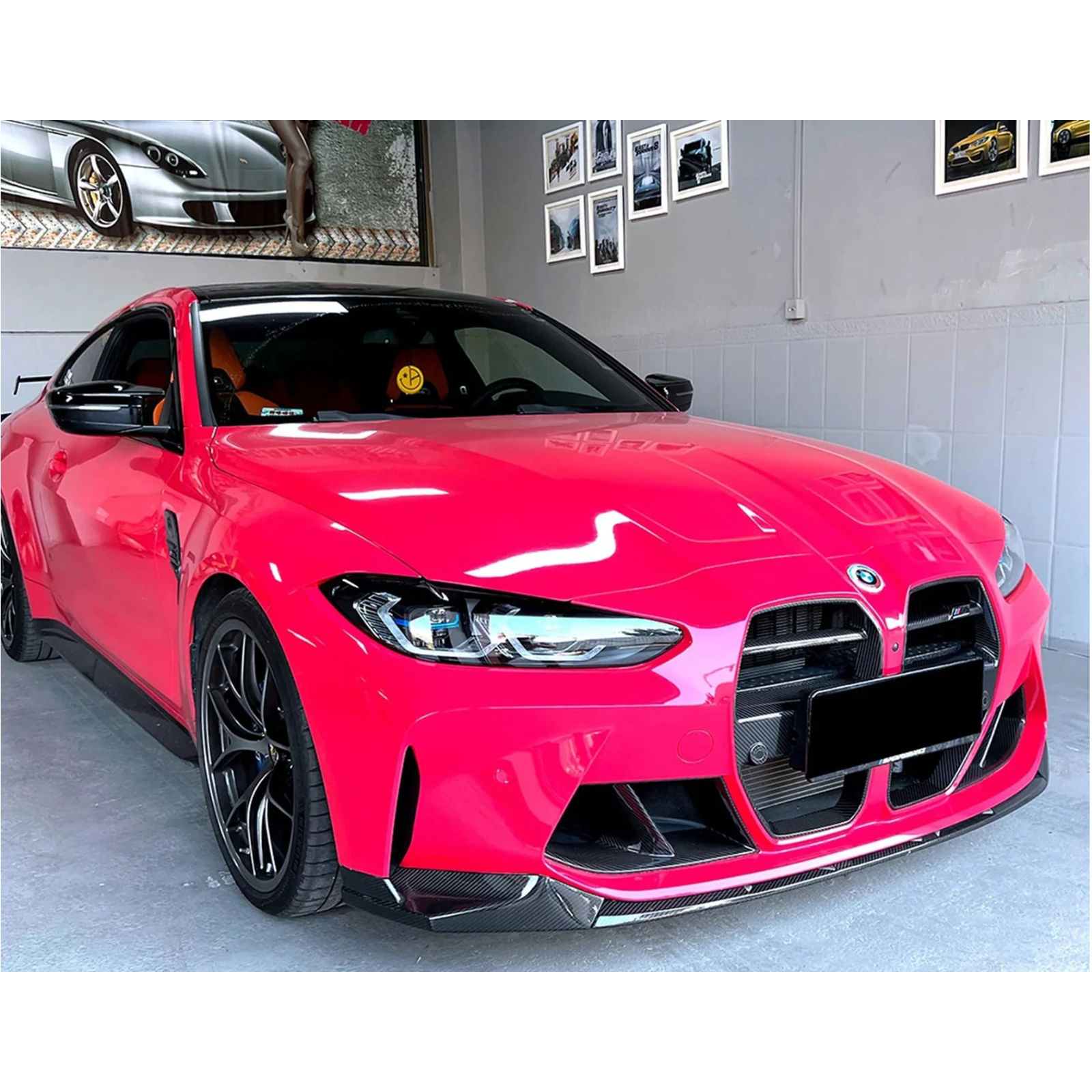 Dry Pre-Preg Carbon Fiber MP Style Front Lip for BMW G80 G81 M3 G82 G83 M4