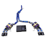 Titanium Valved Performance Catback Exhaust for Porsche Macan 2.0T