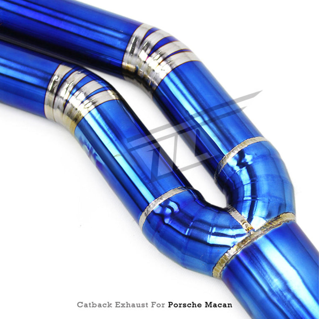 Titanium Valved Performance Catback Exhaust for Porsche Macan 2.0T