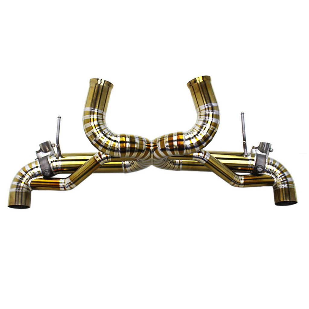 Titanium F1 High Performance Valved Catback Exhaust System for McLaren GT