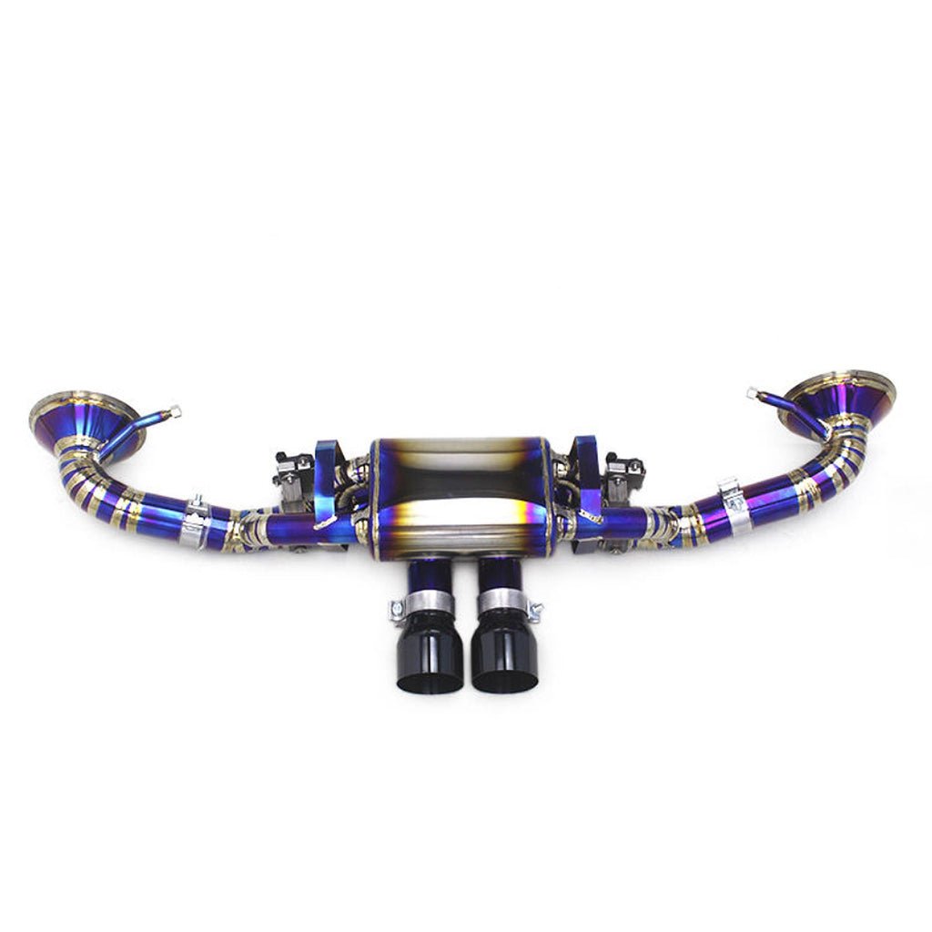 Titanium Valved Catback Exhaust for Porsche 992 992.1 992.2 GT3 RS GT3RS 4.0