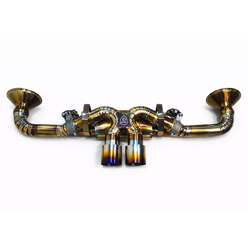 Titanium Valved Catback Exhaust for Porsche 992 992.1 992.2 GT3 RS GT3RS 4.0