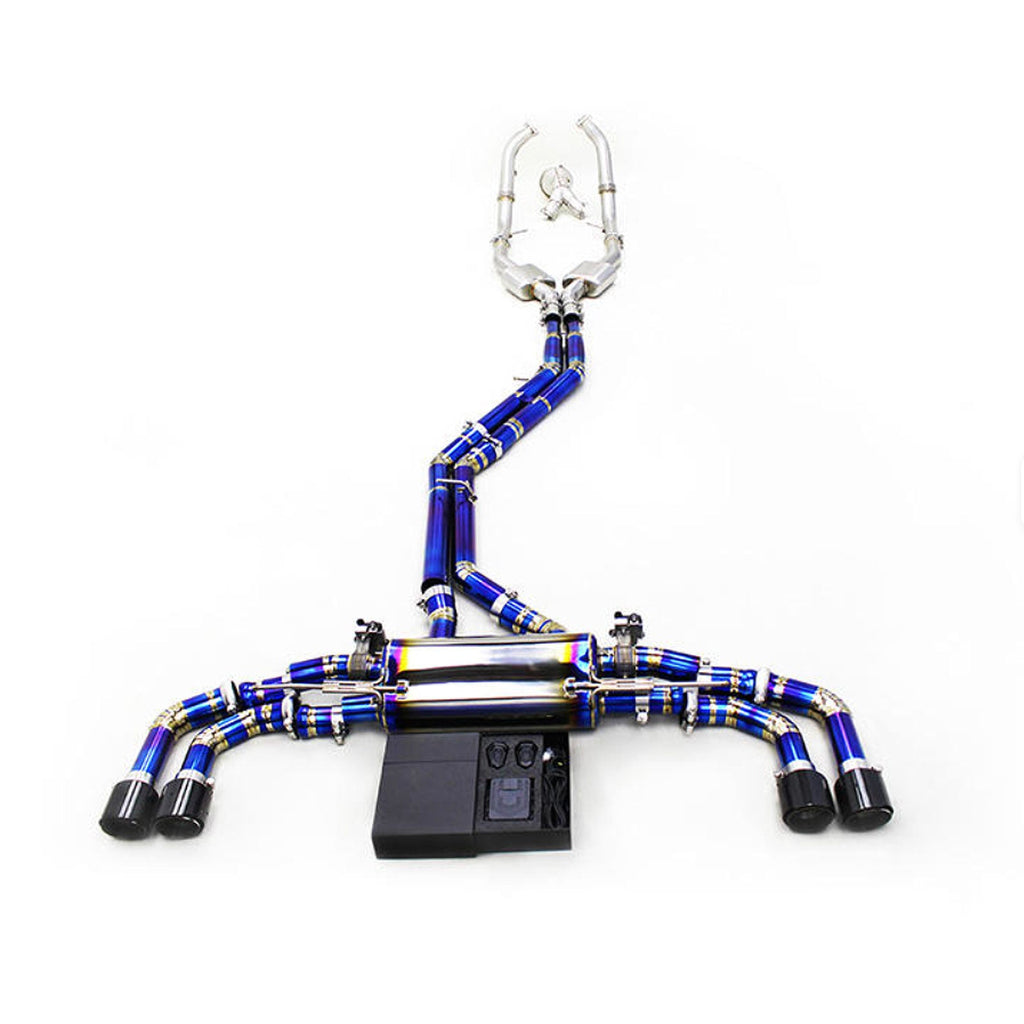 Titanium Valved Catback Exhaust System for Audi Q8 Q8 2.0T 3.0T