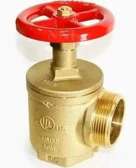 TNA NP 2-1/2 MNST X Grooved Hose Valve for Fire Safety