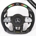 Mercedes-Benz 2020+ AMG Performance Style Customizable Steering Wheel (Fits 2010+ All Models)