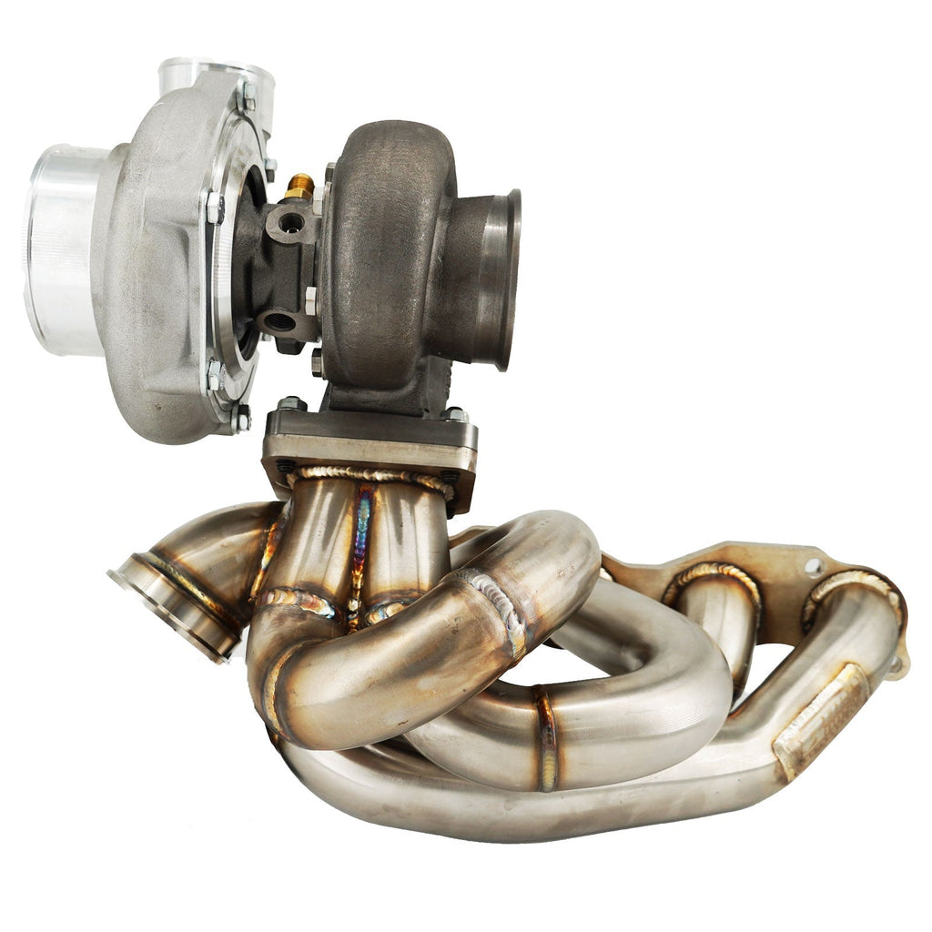 K Series Top Mount Manifold K20 K24 T4 .82 Billet Turbo K Swap Kit EG EK Civic Integra DC2 RSX EP3