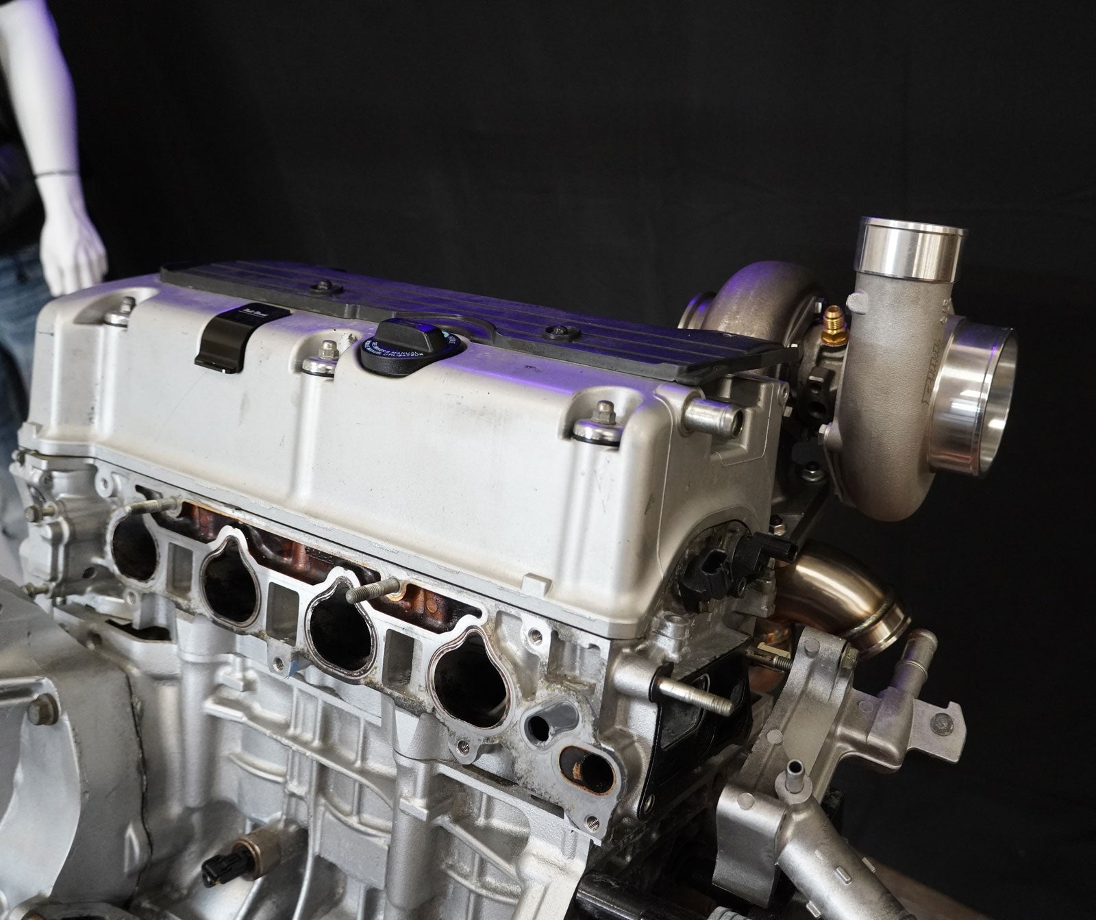 K Series Top Mount Manifold K20 K24 T4 .82 Billet Turbo K Swap Kit EG EK Civic Integra DC2 RSX EP3