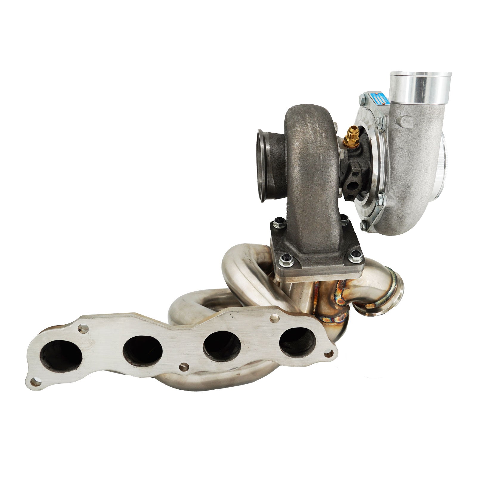 K Series Top Mount Manifold K20 K24 T4 .82 Billet Turbo K Swap Kit EG EK Civic Integra DC2 RSX EP3