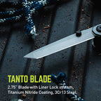 TRUE TRU-MTL-1007 Titanium Block Multitool