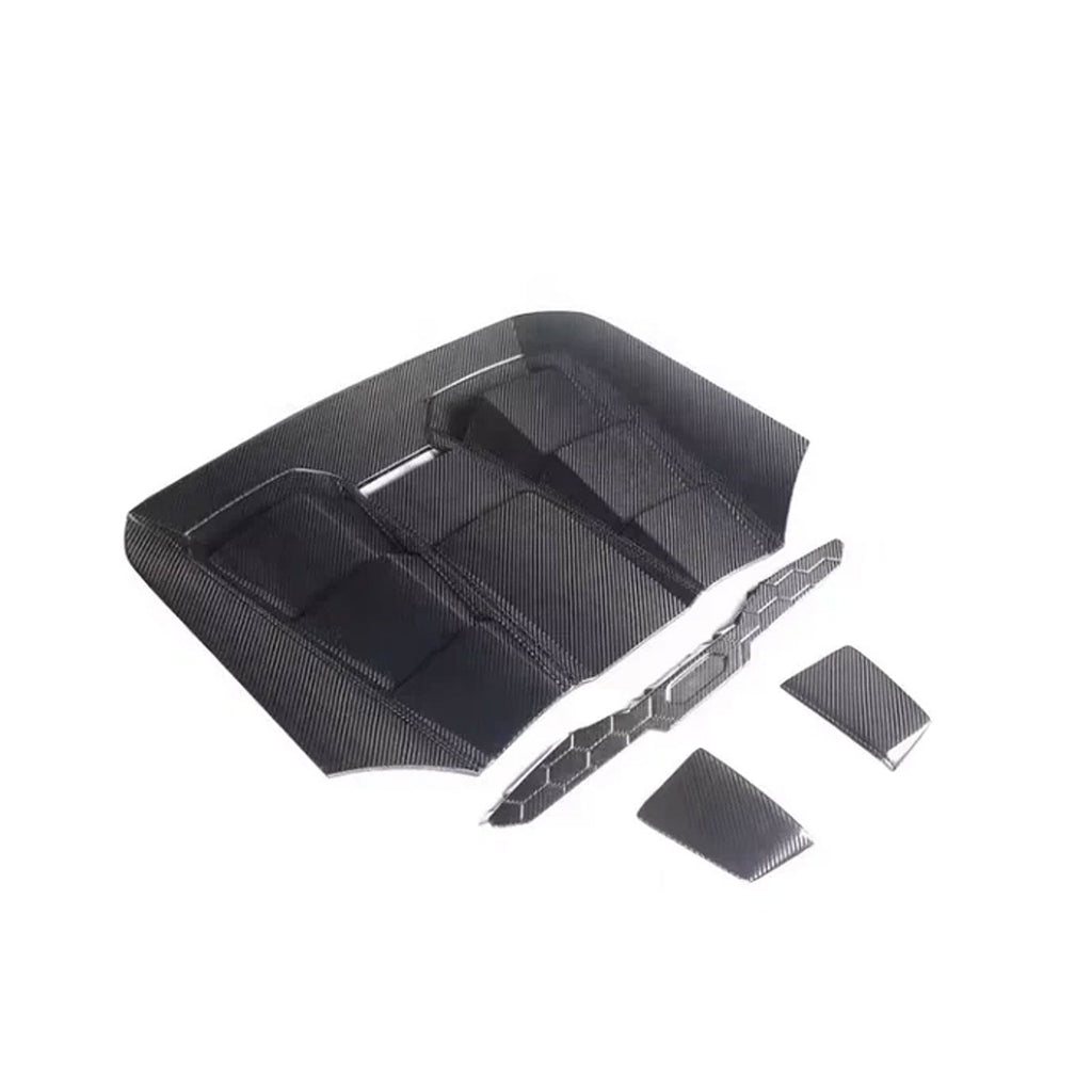 Dry Carbon Fiber Engine Hood Cover for Lamborghini Huracan EVO Spyder