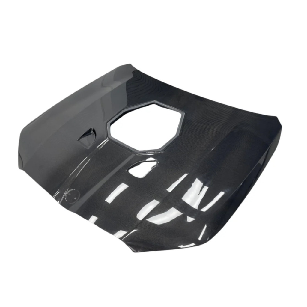 Carbon Fiber Engine Cover Bonnet Transparent Window for BMW G90 M5