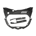 Dry Carbon Fiber Front Frunk Cover Trim Replacement for Chevrolet Corvette C8 Z06 Z51 Stingray