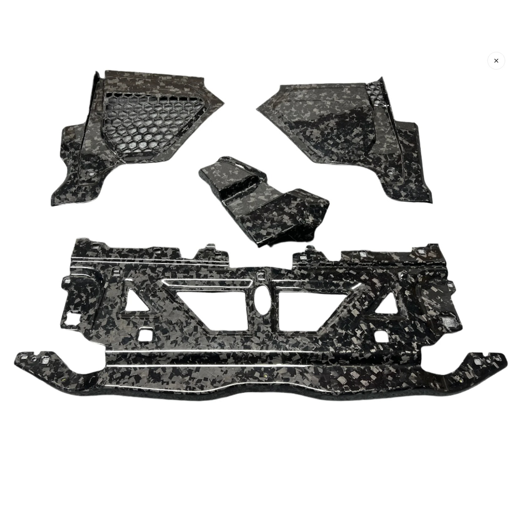 Forged Carbon Fiber Engine Bay Cover Kit for BMW G80 G81 M3 G82 G83 M4