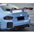 Prepreg Carbon Fiber LED Swan Neck Rear Wing for BMW G8X G80 M3 G82 M4 G87 M2
