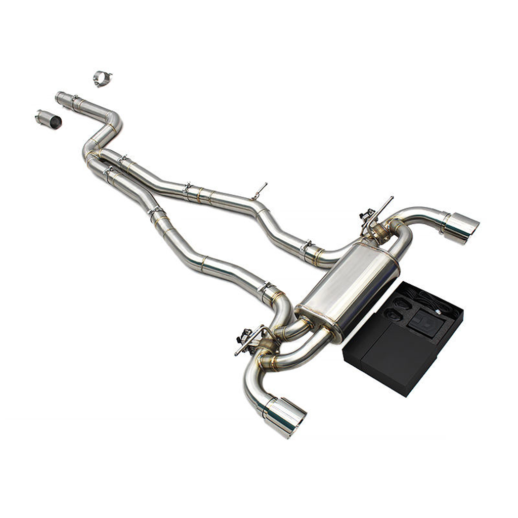 T304 Stainless Valved Catback Exhaust System for Toyota Supra A90 A91 3.0T