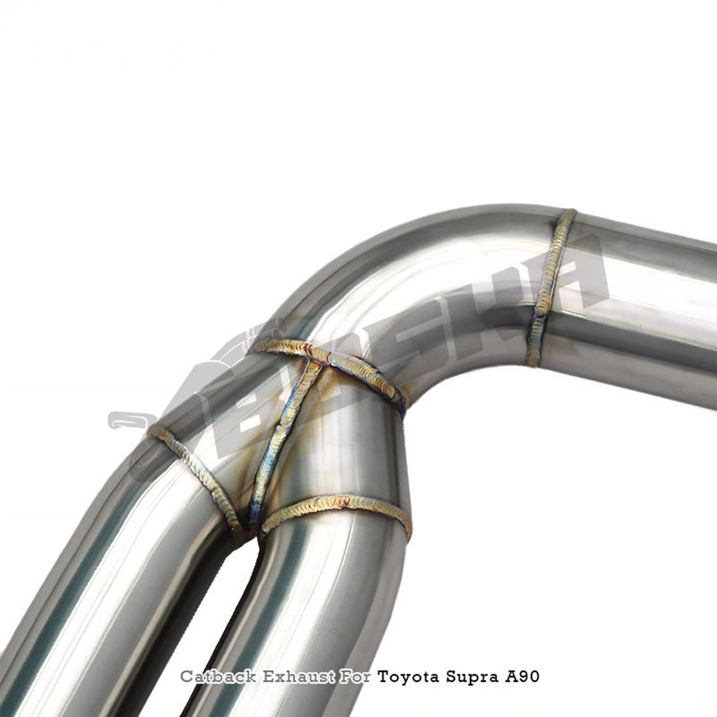 T304 Stainless Valved Catback Exhaust System for Toyota Supra A90 A91 3.0T