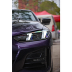 Facelift Snake Eyes Dual Color DRL Headlight V2 Upgrade for BMW G8X G80 M3 G82 M4 G22 G26 4 Series