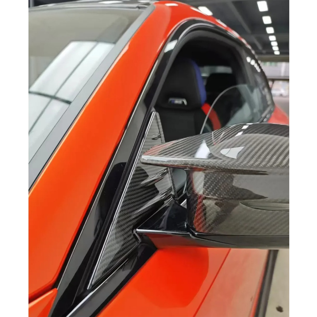 Dry Carbon Fiber Mirror Cap Set for BMW G80 M3 G82 G83 M4