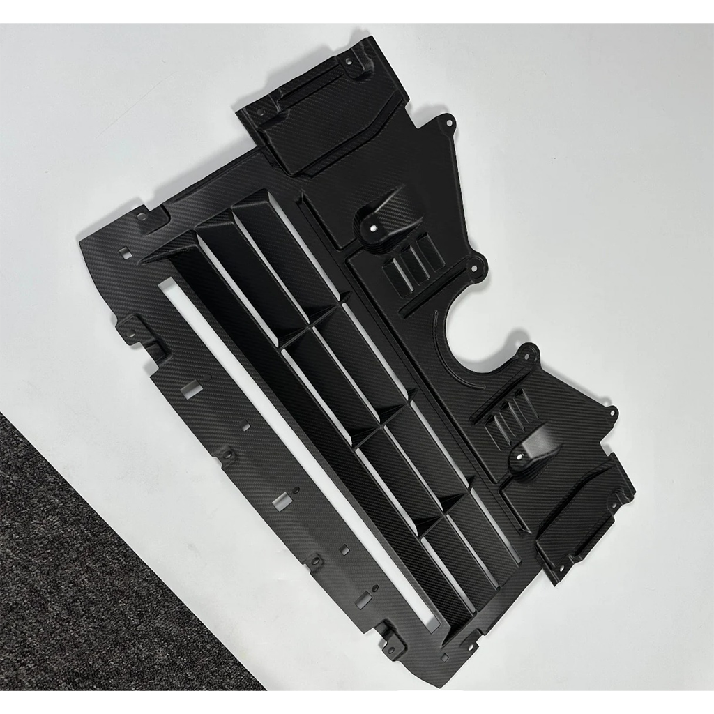 Dry Carbon Fiber Vented Oil Cooler Guard for BMW G8X G80 M3 G82 M4