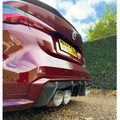 M Performance Style Carbon Fiber Rear Diffuser for BMW G80 M3 G82 G83 M4