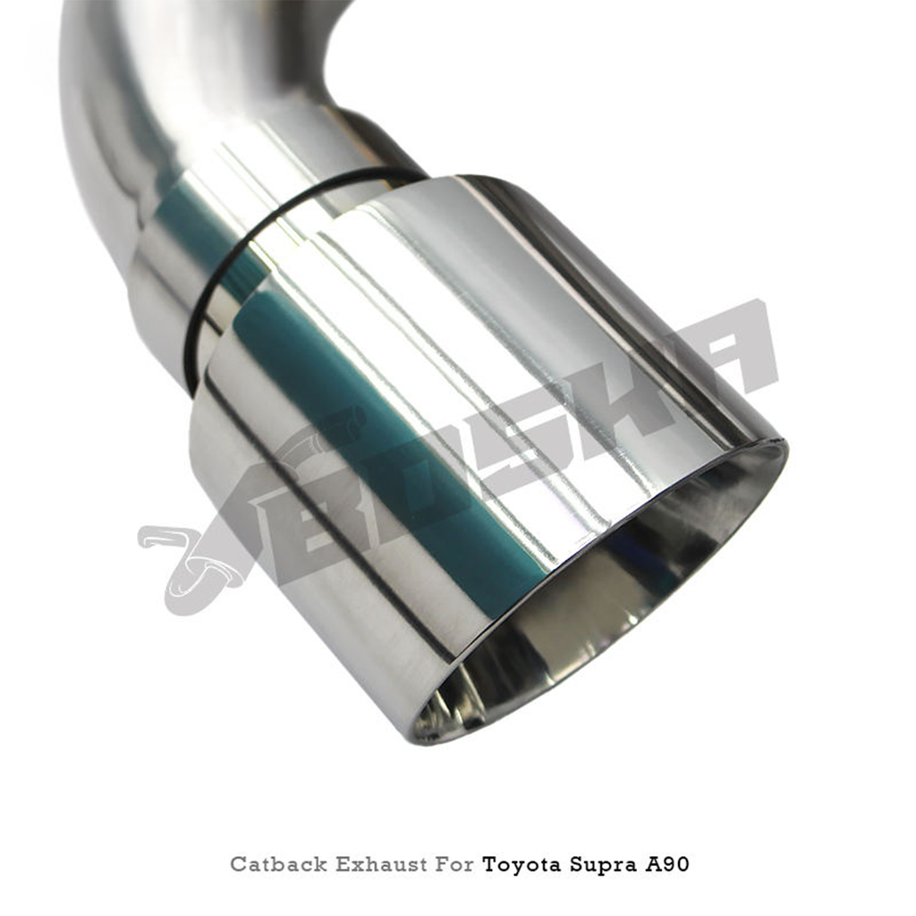 T304 Stainless Valved Catback Exhaust System for Toyota Supra A90 A91 3.0T