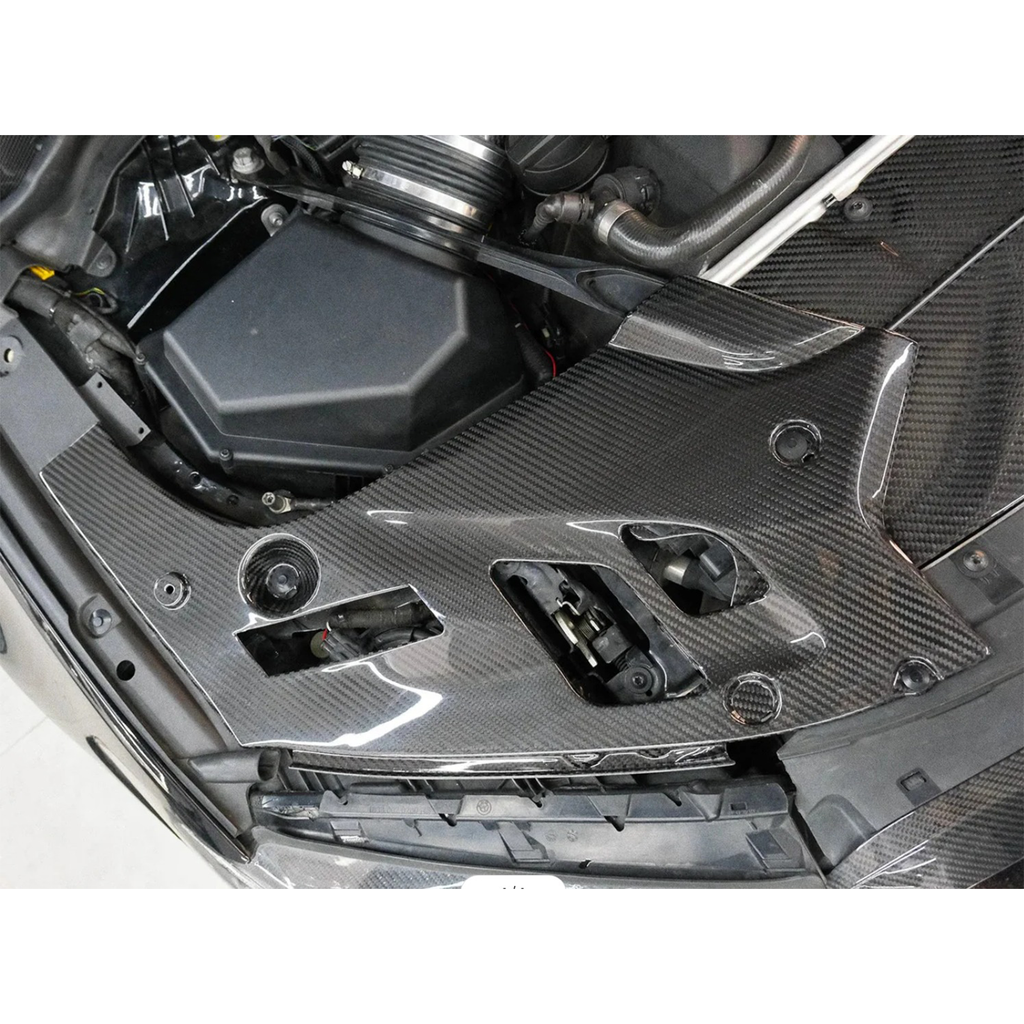 Carbon Fiber Engine Bay Headlight Corner Covers for BMW F90 M5