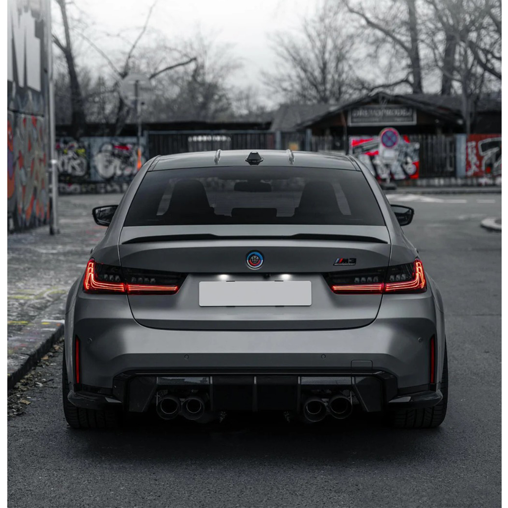 CSL Style Laser Taillights for BMW G80 M3 G20 3 Series